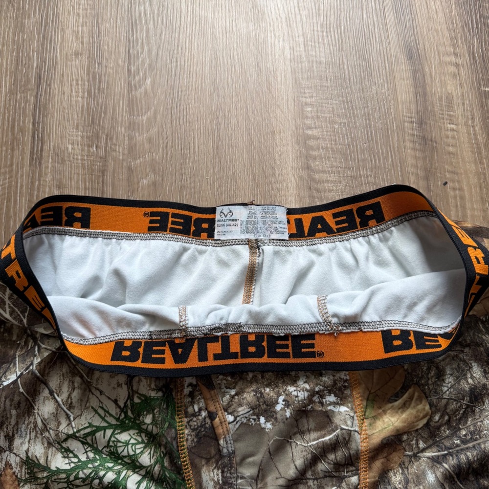 Realtree Mens Edge Camo Performance Base Layer Thermal‎ Pants XL 40-42 Hunting - Picture 4 of 8
